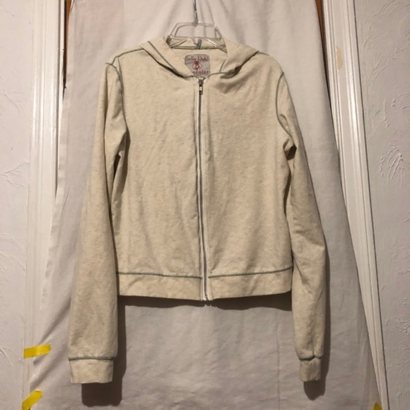 Bella Dahl Sweats Star Hooded Zip Up Sweater - Picture 2 of 7